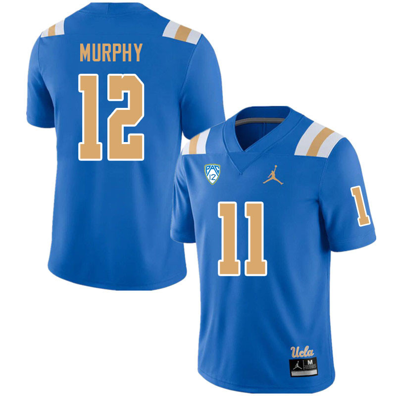 Jordan Brand Men-Youth #12 Grayson Murphy UCLA Bruins College Football Jerseys Sale-Blue